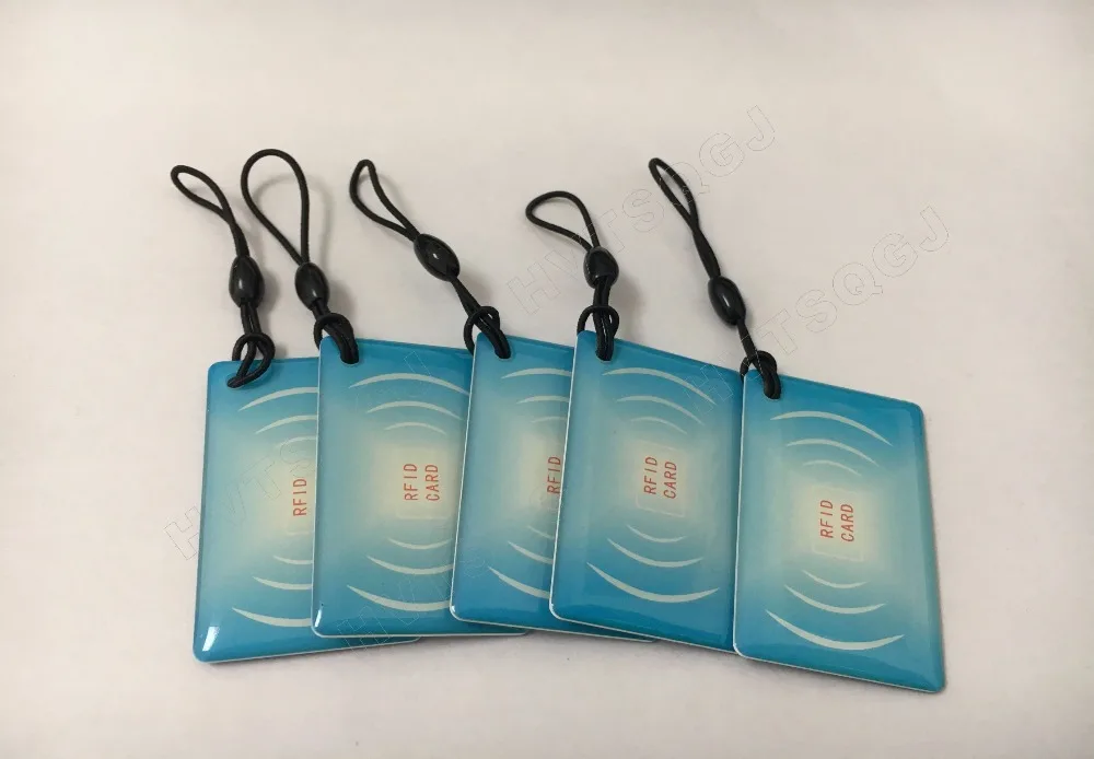 

5pcs Free shipping waterproof pvc epoxy ID 125khz TK4100 card