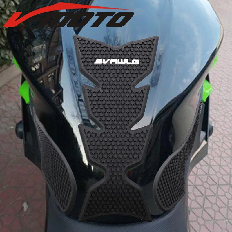 Черная защитная наклейка на коленный захват бака мотоцикла 2019 для KAWASAKI NINJA 400 NINJA400