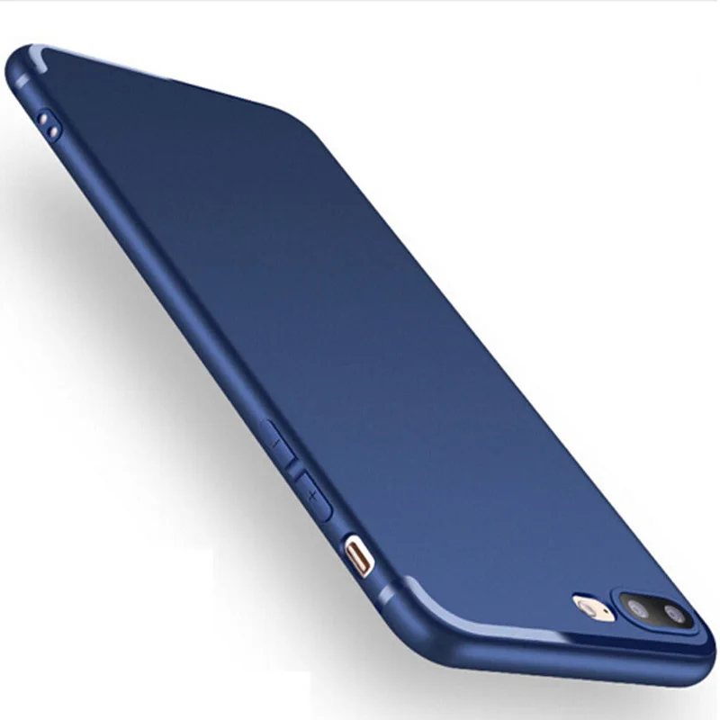 Luxury Thin Matte Silicone Shockproof Soft TPU Candy Phone Case Full Cover Skin For iPhone 7 8 6 6S Plus X 5 5S SE | Мобильные