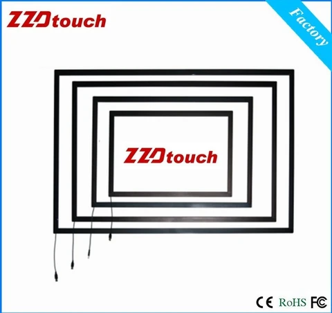 ZZDTOUCH 75-дюймовая ИК сенсорная рамка, 10-точечный инфракрасный сенсорный экран, многофункциональный сенсорный экран, комплект без стекла