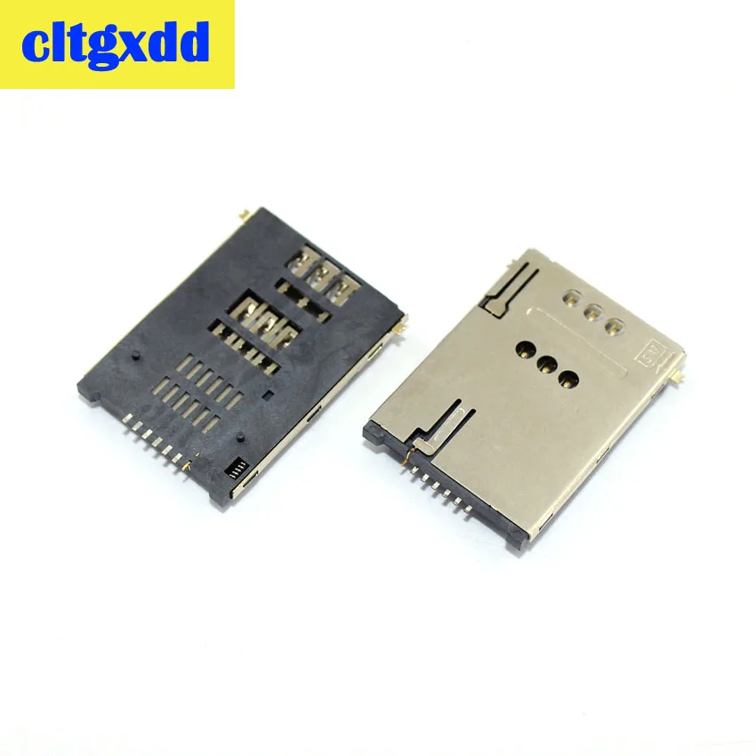 Cltgxdd 2 шт. новая SIM Память Держатель для карт 6 + 1 7P адаптер/соединитель телефона