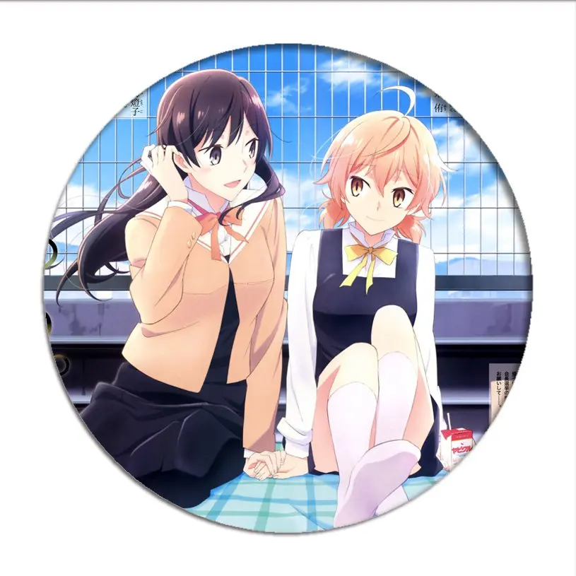 В конце концов цветет в вас Значки для косплея Nanami Touko брошь Koito Yuu икона Коллекция