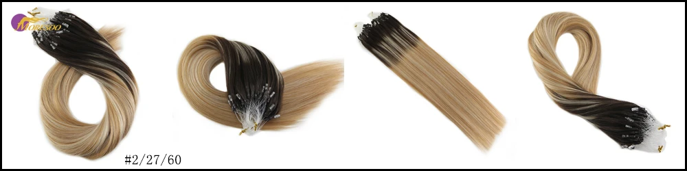 Moresoo машинные Человеческие волосы Remy для наращивания на микро-петлях, волосы для наращивания на микро кольцах, бразильские волосы для наращивания, 16-24 дюйма, 1 г/1 S, 50 г