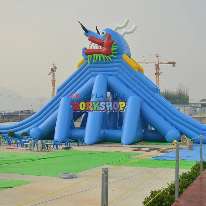 Надувной водный парк Funtastic Funcity Dragon & Shark для летних праздников | Игрушки и хобби