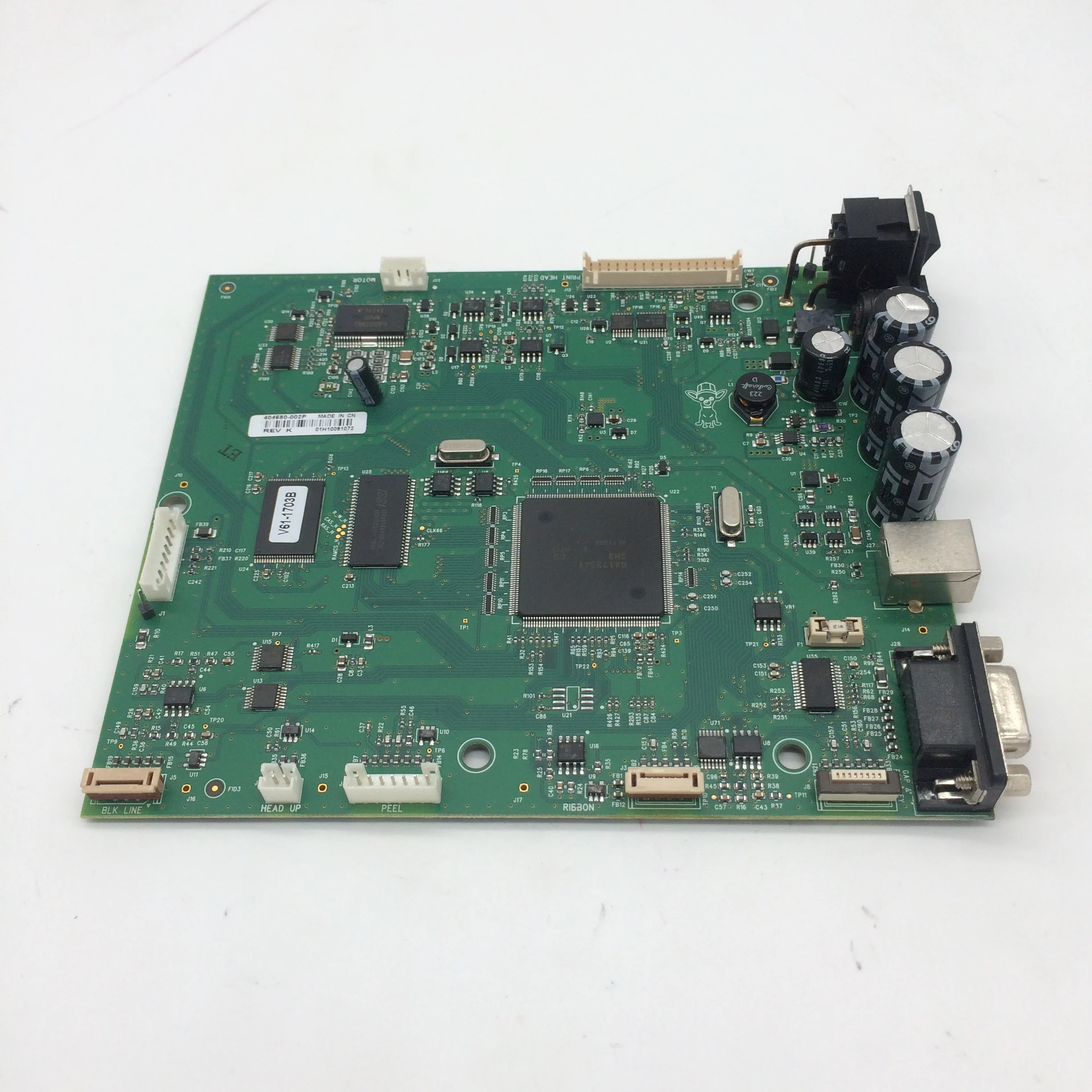 

Материнская плата для Zebra ZP 450 ZP450, печатная плата с USB, запчасти для последовательного принтера
