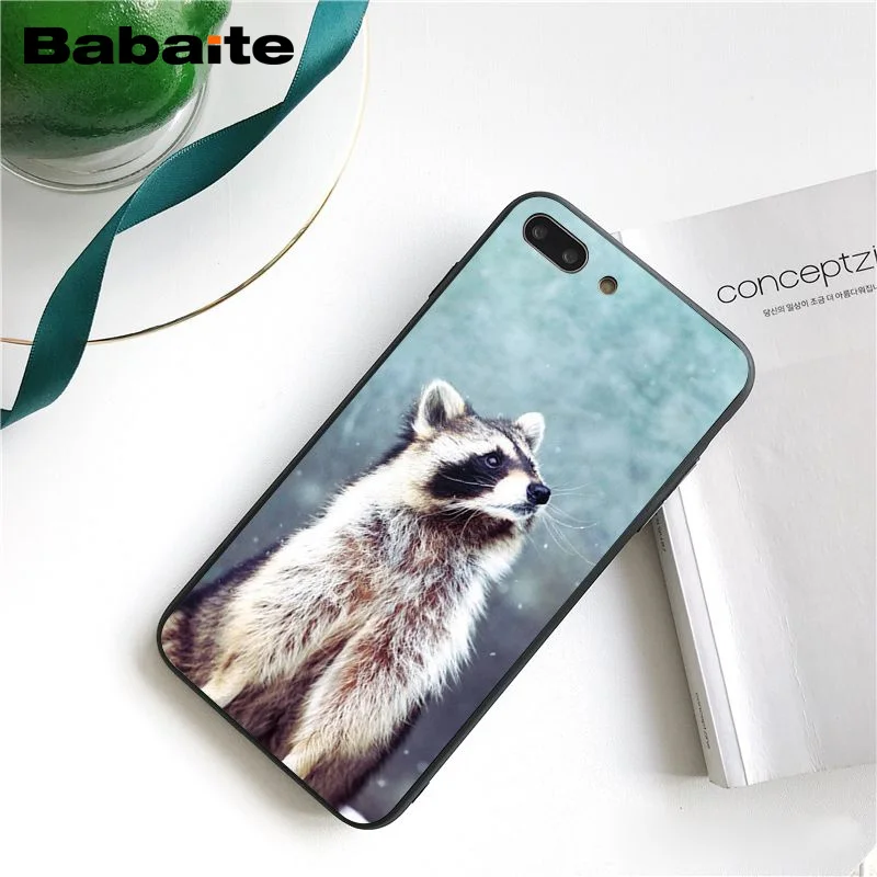 A4 Babaite модный енот красная панда лиса чехол для телефона для iphone 11 Pro 11Pro Max X XS MAX 6 6s 7 7plus 8 8Plus 5 5S SE XR - Цвет: A4