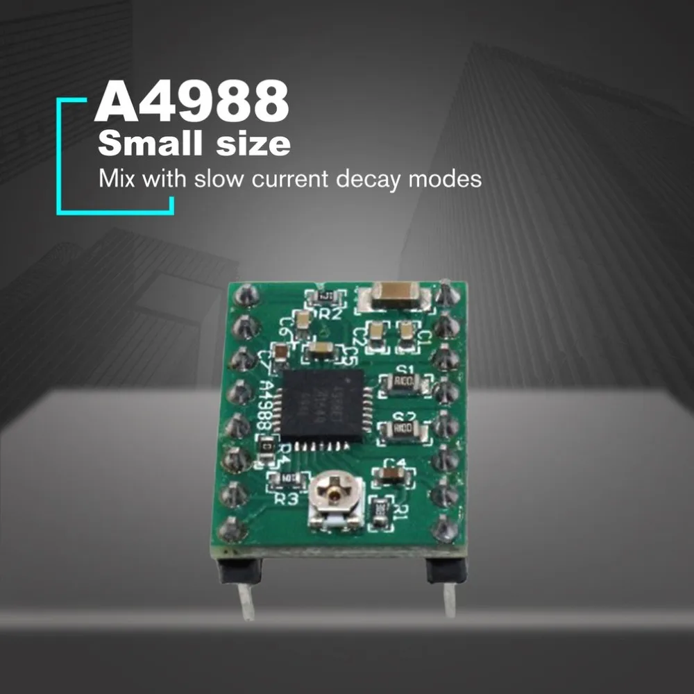 Ramps 1 4 A4988 Драйвер шагового двигателя 3D принтеры части с теплоотводом наклейка