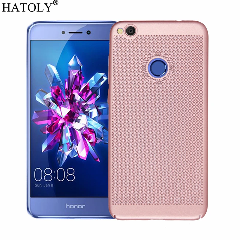 HATOLY Breathable Case for Huawei P9 Lite 2017 Heat dissipating Cases Cool Matte Plastic Hard PC Cover 5.2&quot |