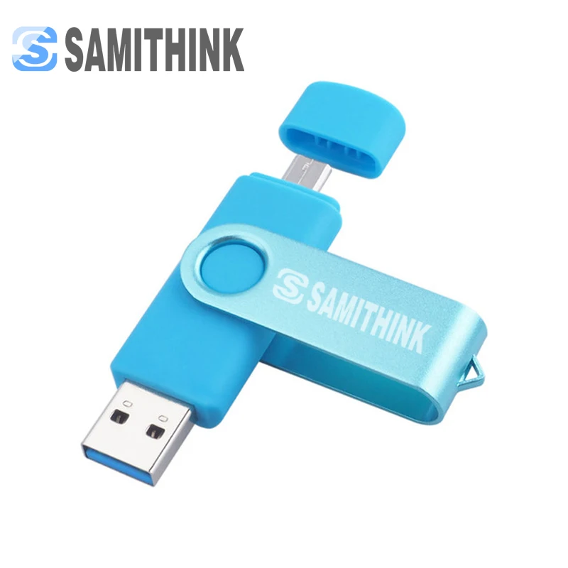 SAMITHINK USB 3.0 OTG флеш накопитель для смартфона/планшета/ПК 64 ГБ 32 16 8 ГБ|USB