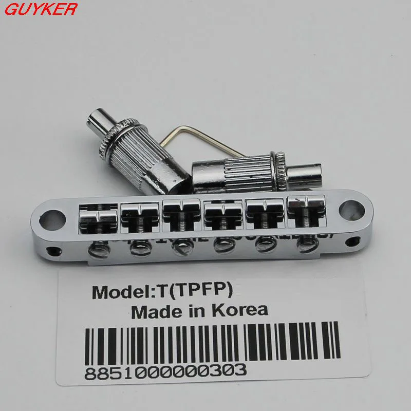 TP PreNotched метрический TuneOMatic мост TPFP - Цвет: CR