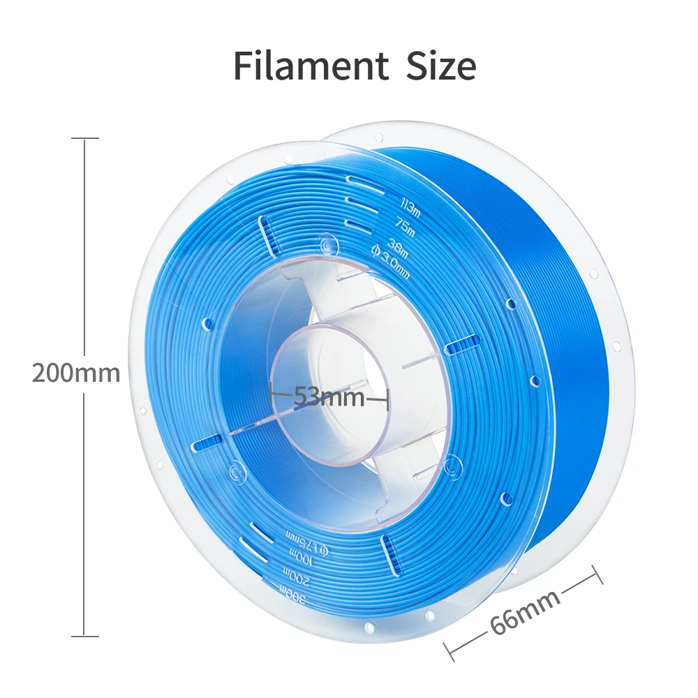 3D принтер Creality нить PLA 1 75 мм кг/рулон материал для принтера серия/Ender 3/10S/S4/S5