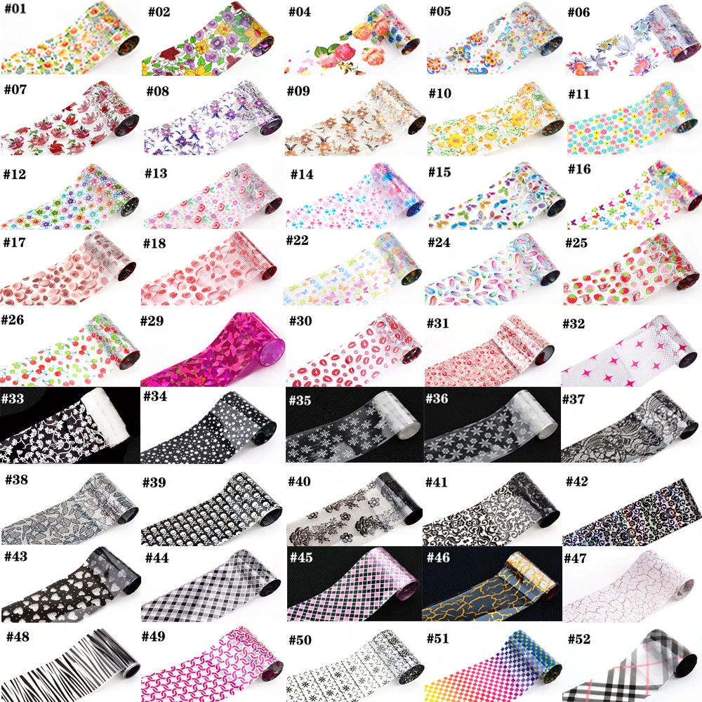 1 шт. переводная наклейка пленка из фольги для дизайна ногтей с леопардовым