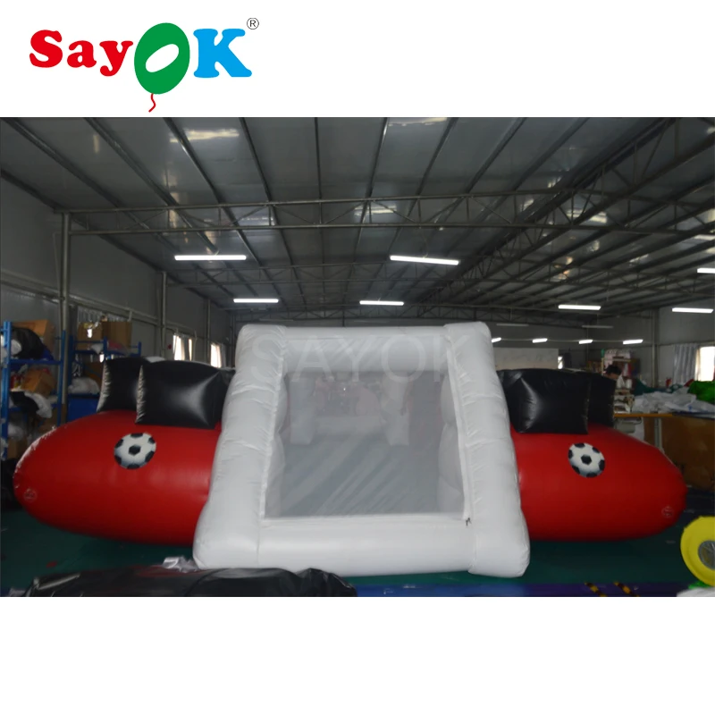 Гигантский надувной футбольный стол детский для игры в снукер|football field|football