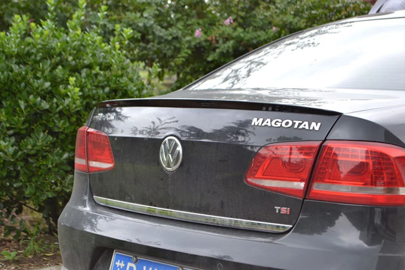 Спойлер для VW passat B7 спойлер из АБС материала заднего крыла автомобиля задний