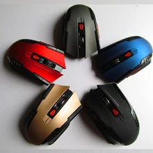 1PCS New Game Wireless Mouse Mini 2.4Ghz Optical Mouse Gamer for PC Gaming Laptops Mice with USB Receiver Drop Shipping