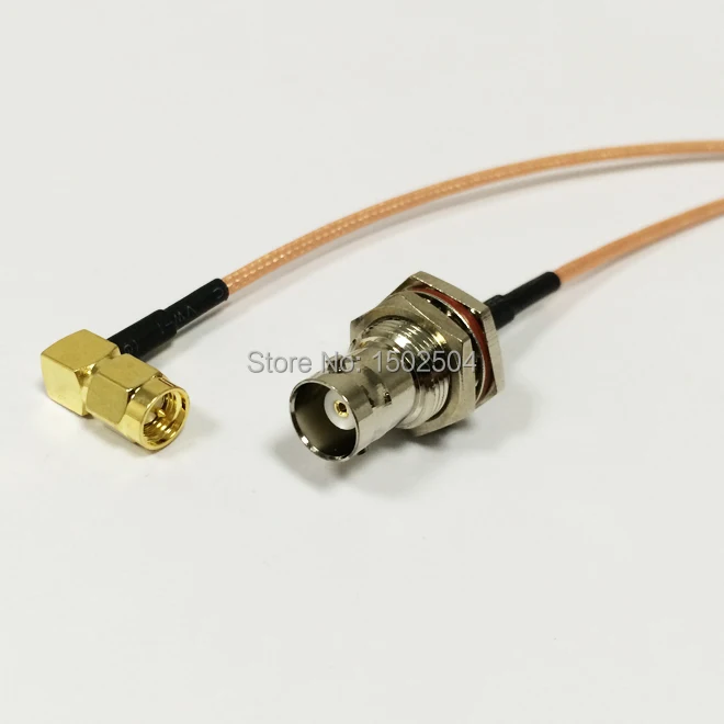 Новинка штекер SMA прямоугольный разъем переключатель переходник с разъемом BNC