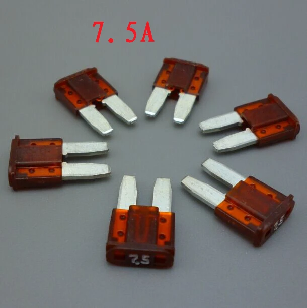 Shhworld Sea 5 шт. Micro2 ATR Автомобильные предохранители Ассорти 5A 7.5A 10A 15A 20A 25A 30A набор пак для нового ford/fox/mondeo/Dodg - Цвет: Лиловый