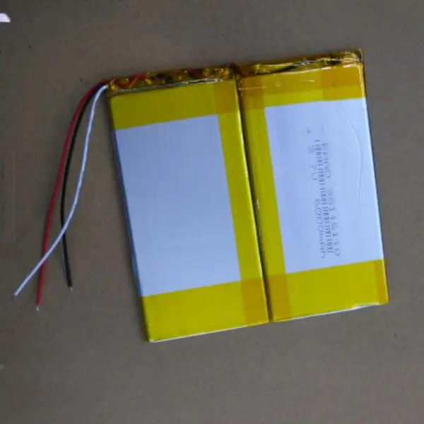 Посылка 3 7 V полимерная литиевая батарея 3811611035108113 6000mAh планшетный