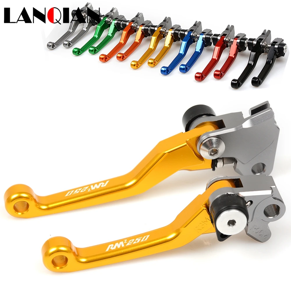 Dirt Bike Pivo тормозные рычаги сцепления Мото части CNC для SUZUKI RMZ250 RMZ 250 2004 2005 2006 2007 2008 2009