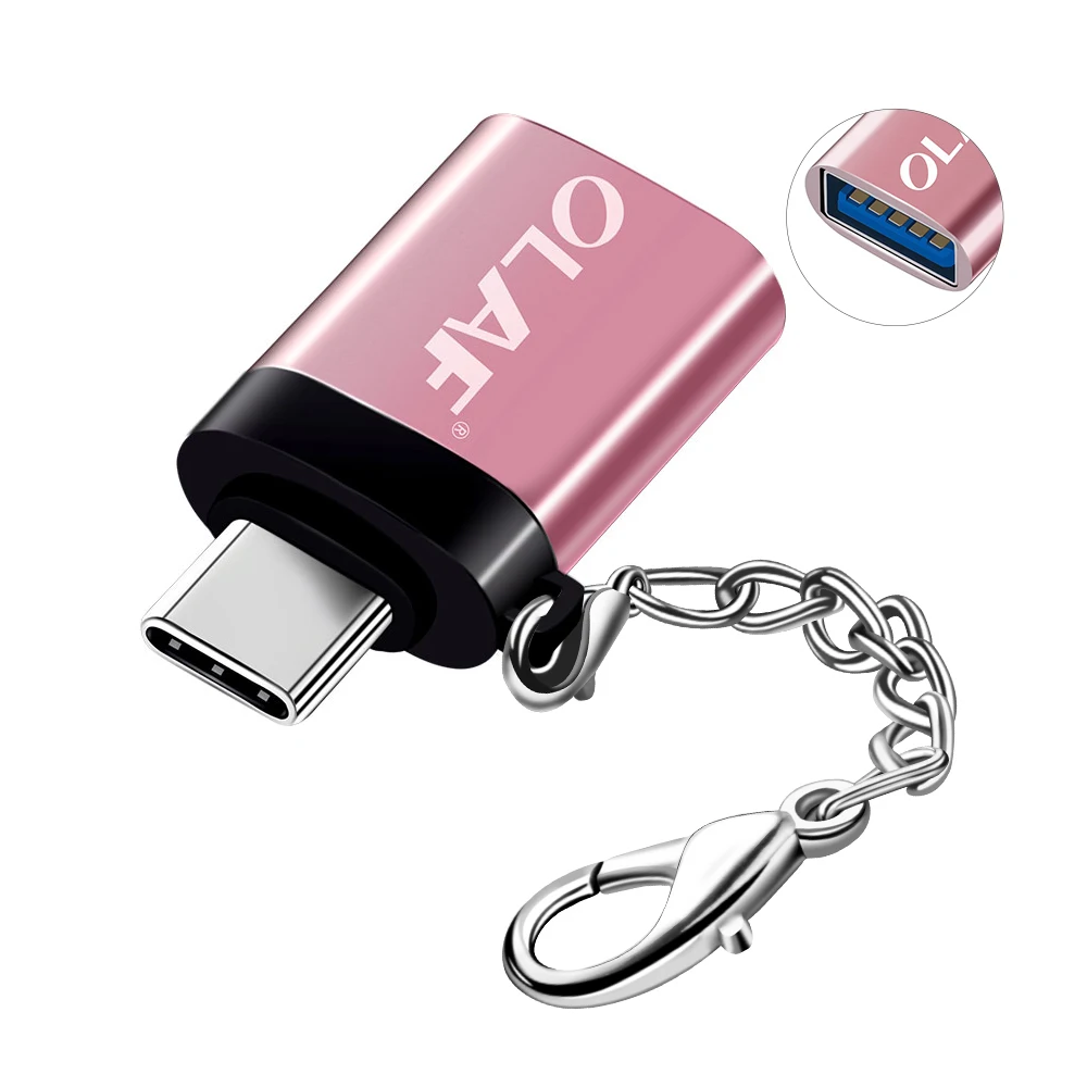 Olaf OTG type C/USB OTG адаптер usb type C type c адаптер usb type-c к USB 3,0 OTG адаптер для Xiaomi huawei samsung S10 S9