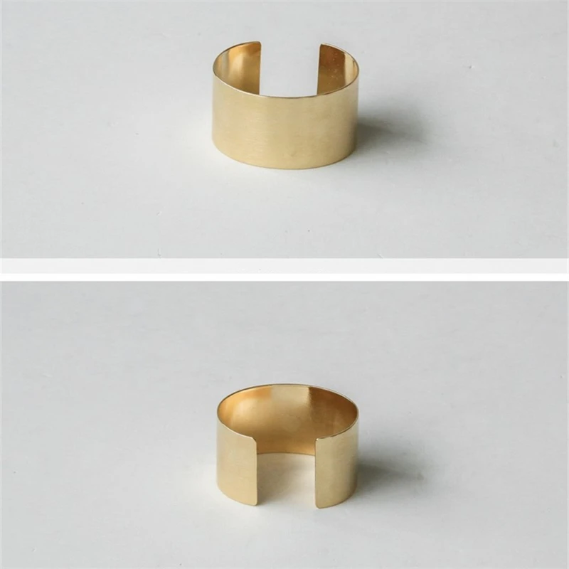 1 пара Простые индивидуальные серьги в европейском и американском стиле клипсы