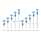 Диаметр иглы резьбы M2.5, индикатор циферблата из быстрорежущей стали, контактная точка, плоская игла, индикатор циферблата, детали инструмента