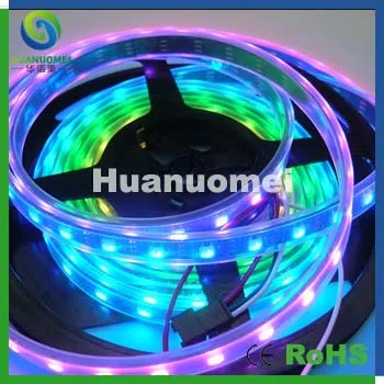 Лучшая цена наружное ландшафтное украшение IP67 RGB Светодиодная лента 60 пикс./м DC5V