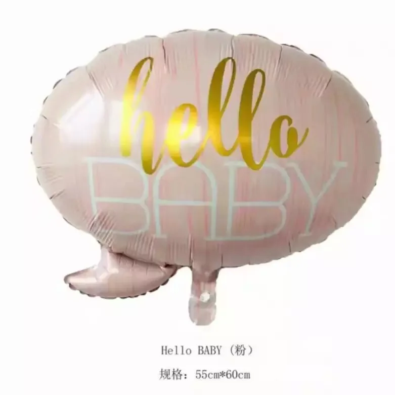 50 шт. hello baby воздушный шар с принтом &quotБабочки&quot детский душ детская коляска из