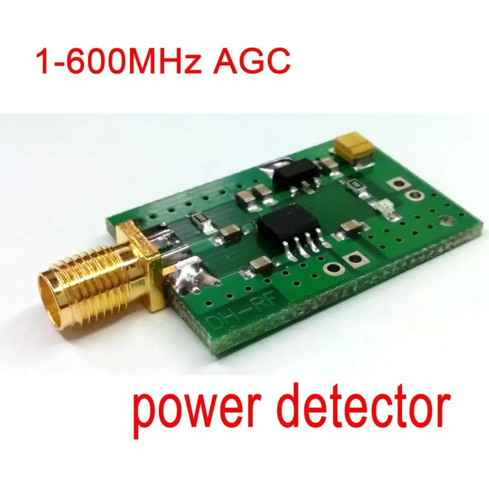 1 МГц-600 МГц AGC ALC RF измеритель мощности логарифмический детектор обнаружения для