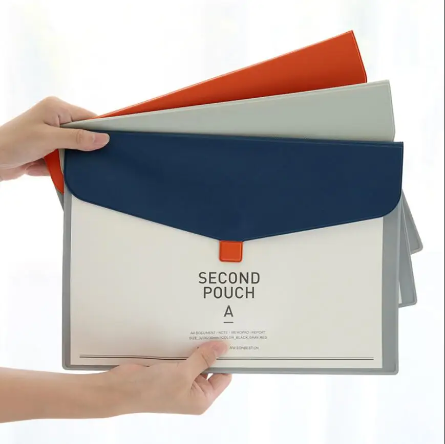 1 шт. А4 полиуретановая папка для файлов милый органайзер документов портфель