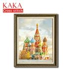 Наборы для вышивки крестиком, наборы для вышивки с напечатанным рисунком, холст 11CT-5D для домашнего декора, пейзаж Full NCKS001