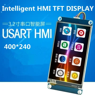 3 5 дюймовый сенсорный TFT с графическим процессором USART HMI экран конфигурации