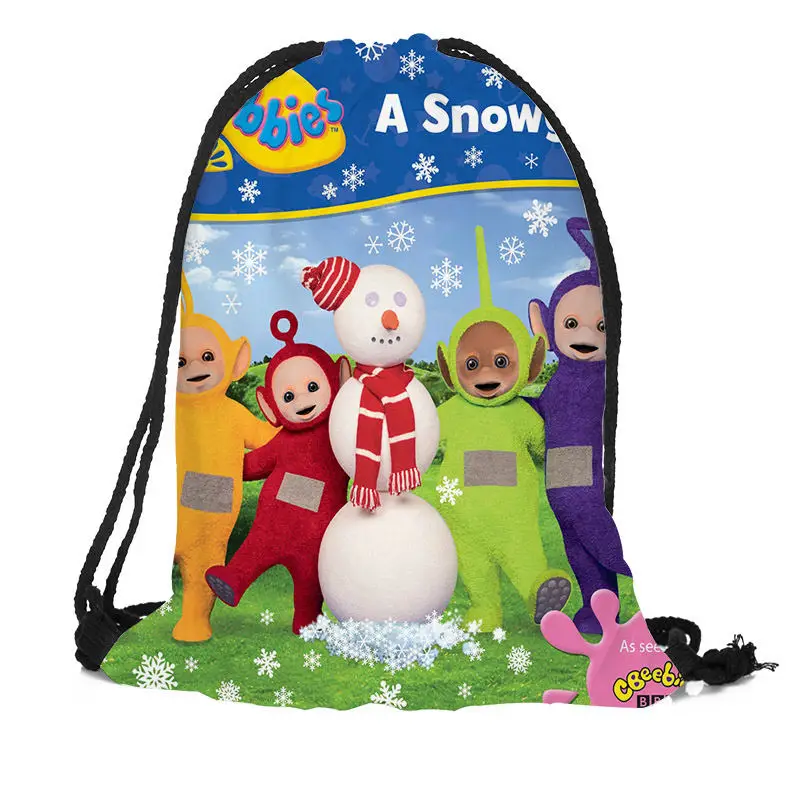 

Custom Teletubbies Backpack Drawstring Bag Travel Beach School Bag Multi-function Backpack Printing