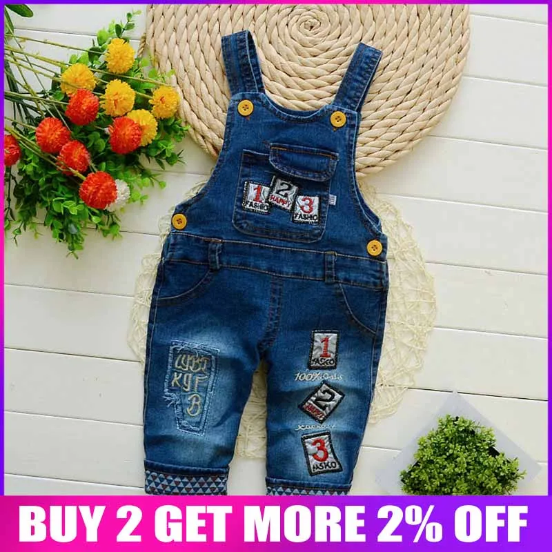 BibiCola/Новое поступление штаны для малышей осенние мальчиков и девочек джинсовые