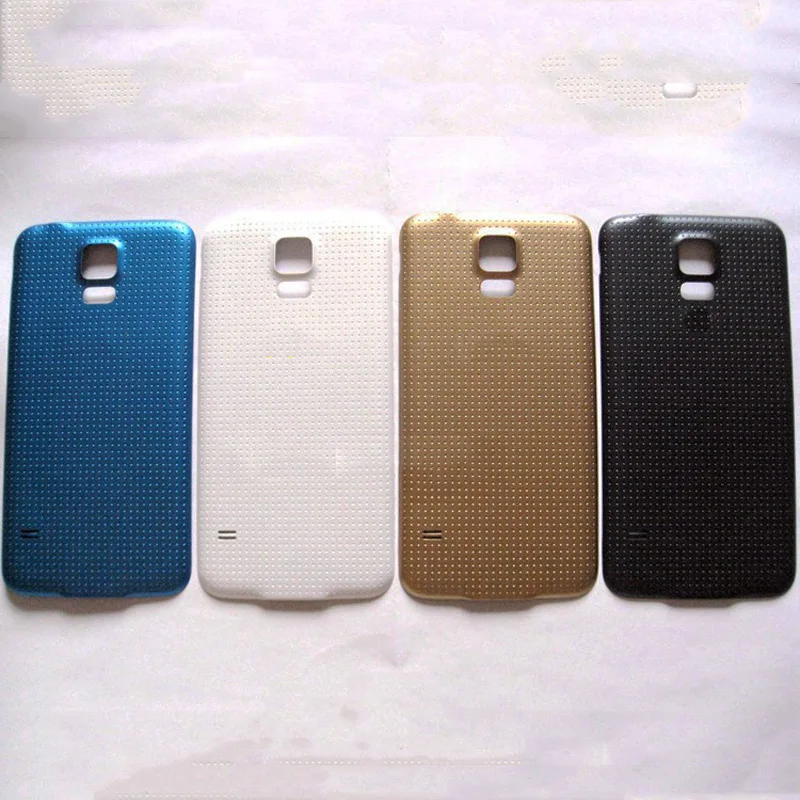 10 шт. оригинальный задний корпус для Samsung Galaxy S5 задняя крышка чехол батарея дверь