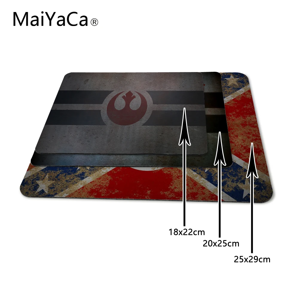 MaiYaCa Rebel alliance star wars резиновый мягкий нескользящий коврик для ноутбука PC Me Pad не