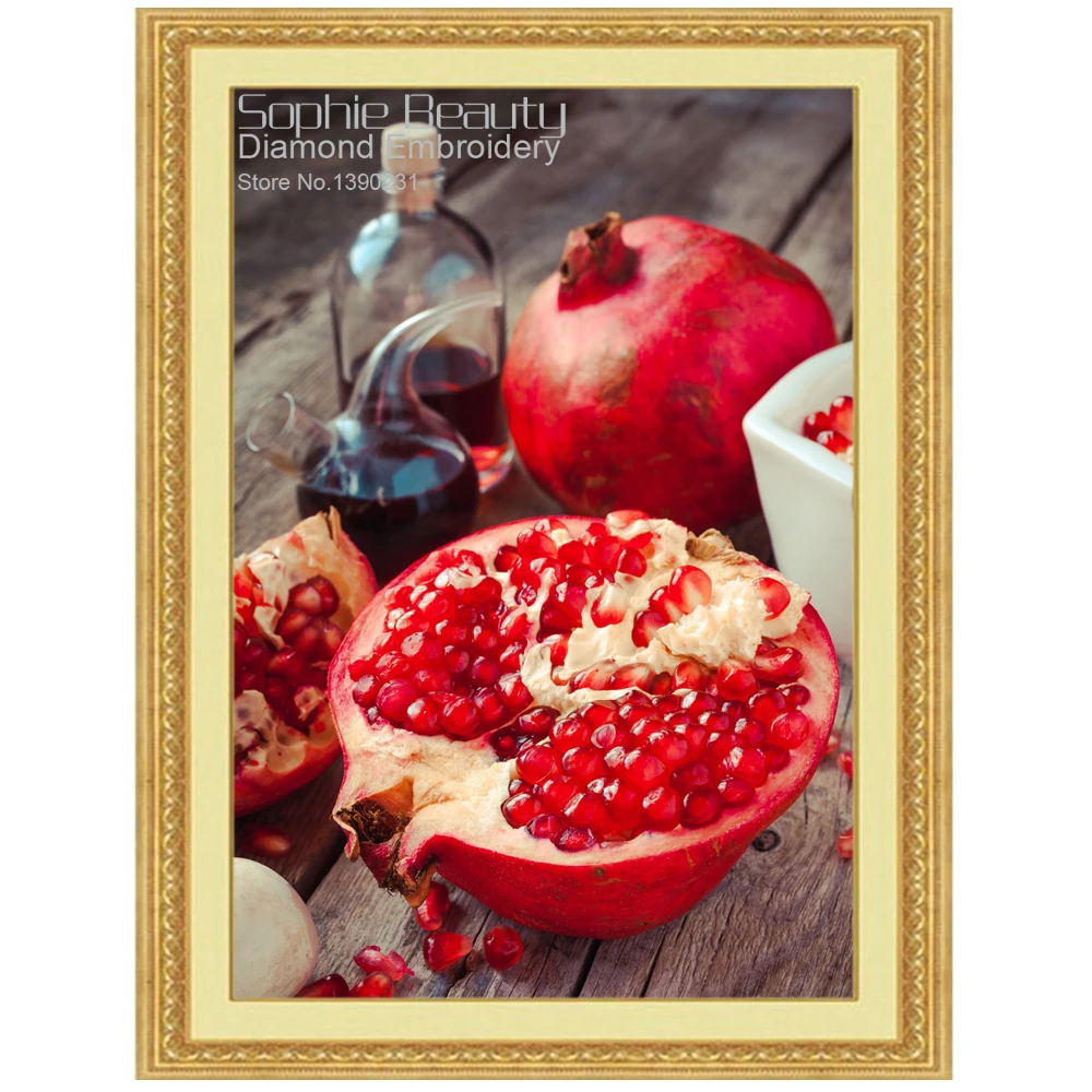 Набор для алмазной вышивки сделай сам с гранатом|painting cross stitch|diamond painting stitchdiamond |