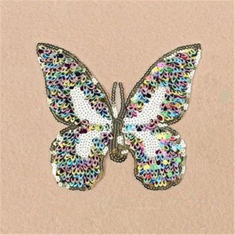 Мужская одежда для девочек с блестками и нашивками в виде животных 20 см бабочками