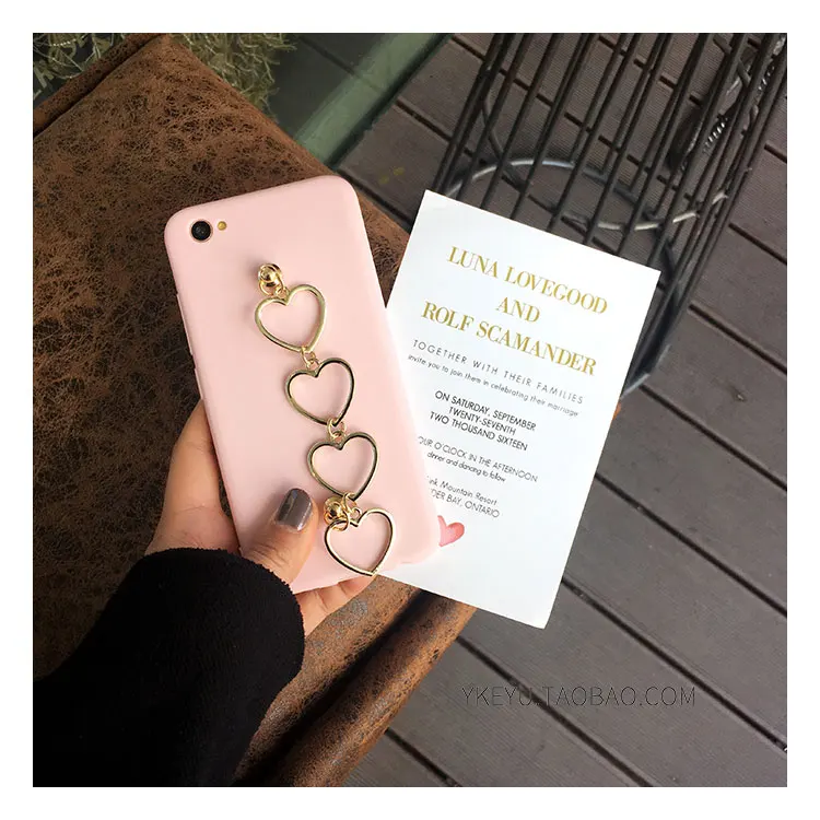 Imido Phone Cases for iPhone 6 Bling Luxury Case 6S 4.7 inch cover case love chain l181902 | Мобильные телефоны и