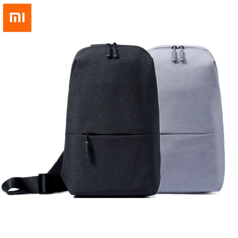 2019 Оригинальный рюкзак Xiaomi слинг сумка для отдыха нагрудная маленький размер