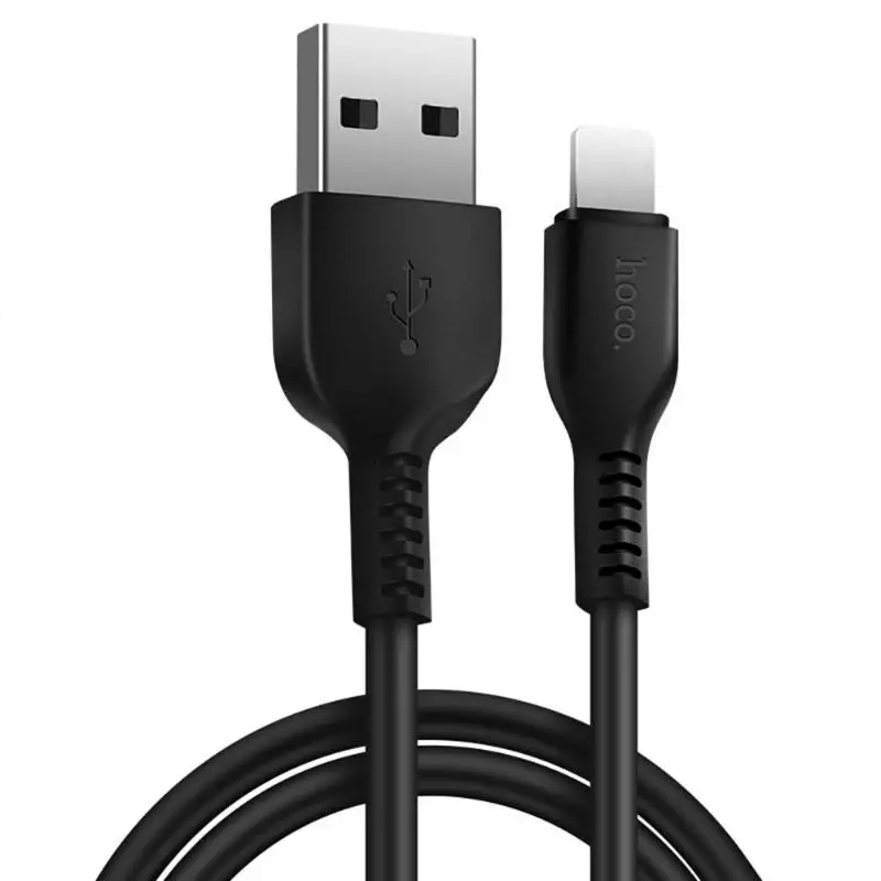 HOCO 2A кабель для быстрой зарядки данных Usb кабель для передачи данных A type-C PVC+ TVC кабель для синхронизации телефона провод для Apple 1 м/2 м/3 м шнур новое поступление