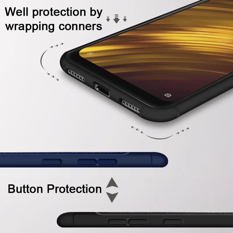 Противоударный чехол с подушкой безопасности для Huawei nova 3e P20 Lite Imak мягкая задняя