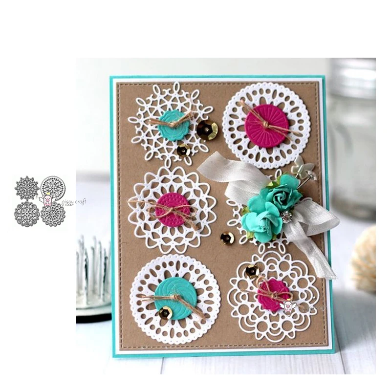 Полипропиленовые режущие штампы форма для вырезания новый кружевной венок