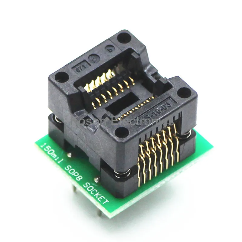 SOP16 до DIP16 поворотный SOIC16 к IC сокет программатор адаптер розетка 150 мил|turn| |
