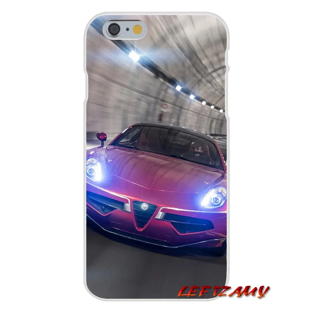 Аксессуары чехлы для телефонов Super Alfa Romeo для iPhone X XR XS MAX 4 4s 5 5S 5C SE 6 6 S 7 8 Plus - Цвет: images 1