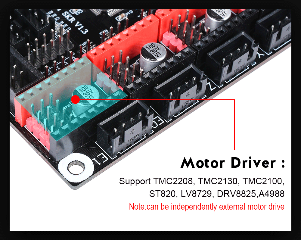 BIGTREETECH SKR V1.3 плата 32-битная сглаживающая плата+ 12864 lcd+ TMC2130/TMC2208/A4988 Драйвер Reprap MKS GEN L PRO для деталей 3d принтера