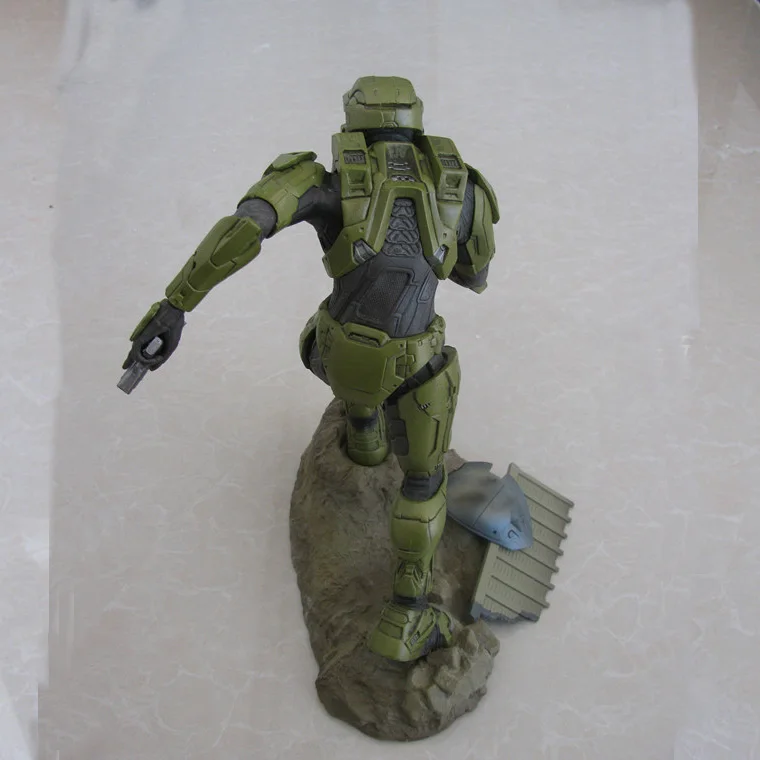 Хит продаж статуэтка Halo3 Kotobukiya Spartan 12 дюймов армейский зеленый цвет в коробке|master