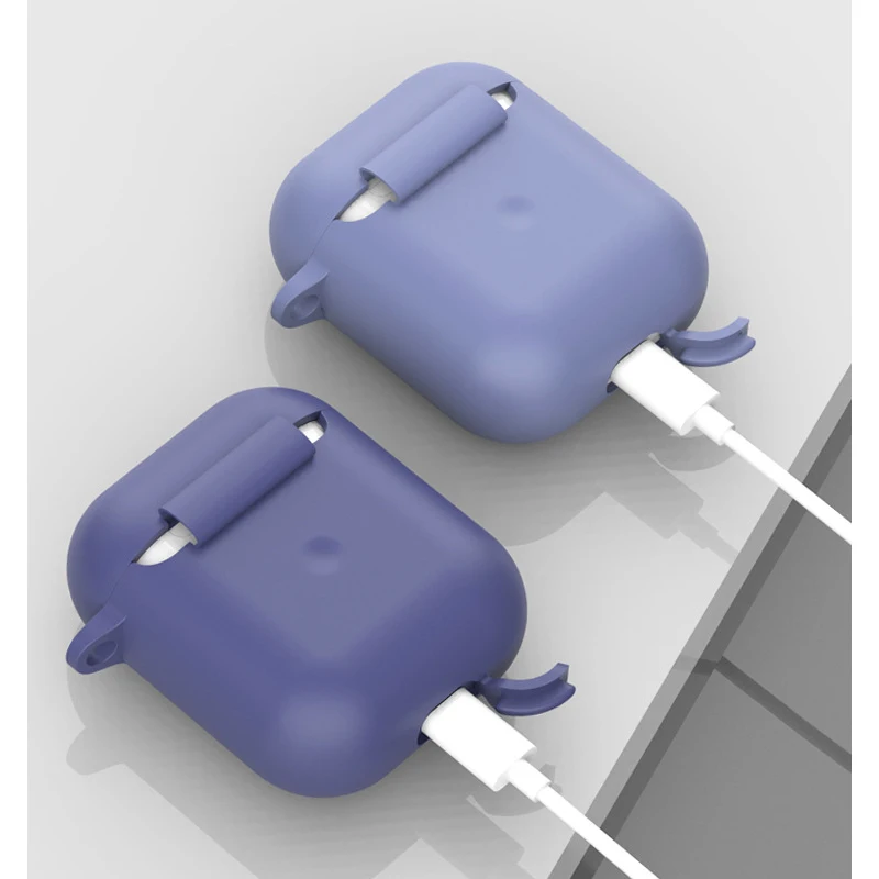 AIFFECT Bluetooth чехол для Apple AirPods 2 Силиконовый наушник Защитная крышка аксессуары
