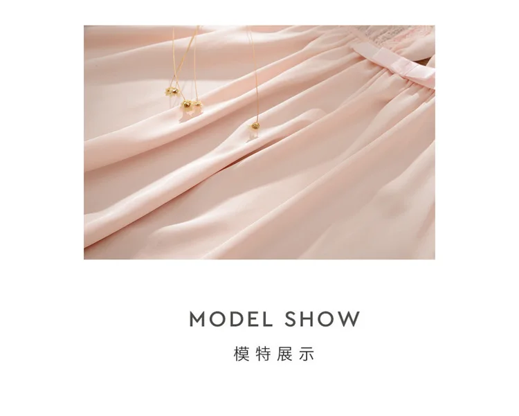 Summer Sexy Nightdress Women's Lace Sling Silk Short Nightdress Thin Section Deep V Temptation Sexy Nightdress