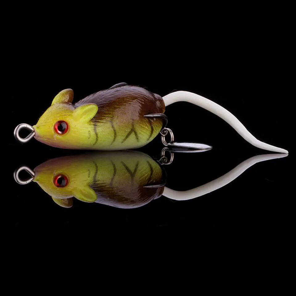 WALK FISH мягкая рыболовная приманка мышь 5 см/9 2 г с металлической ложкой